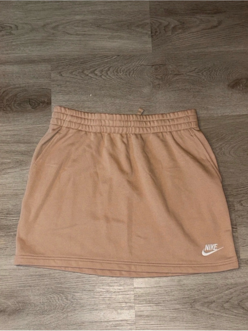 Nike Women's Light Brown Athletic Mini Skort